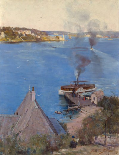 De McMahons Point de Arthur Streeton